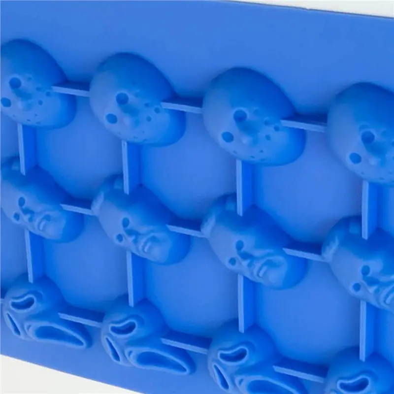 2025 Trend Silicone Molds-3D Scary Film Icons-Horror Movie Character Molds For Halloween For Chocolate, Candy Resin,Crafts