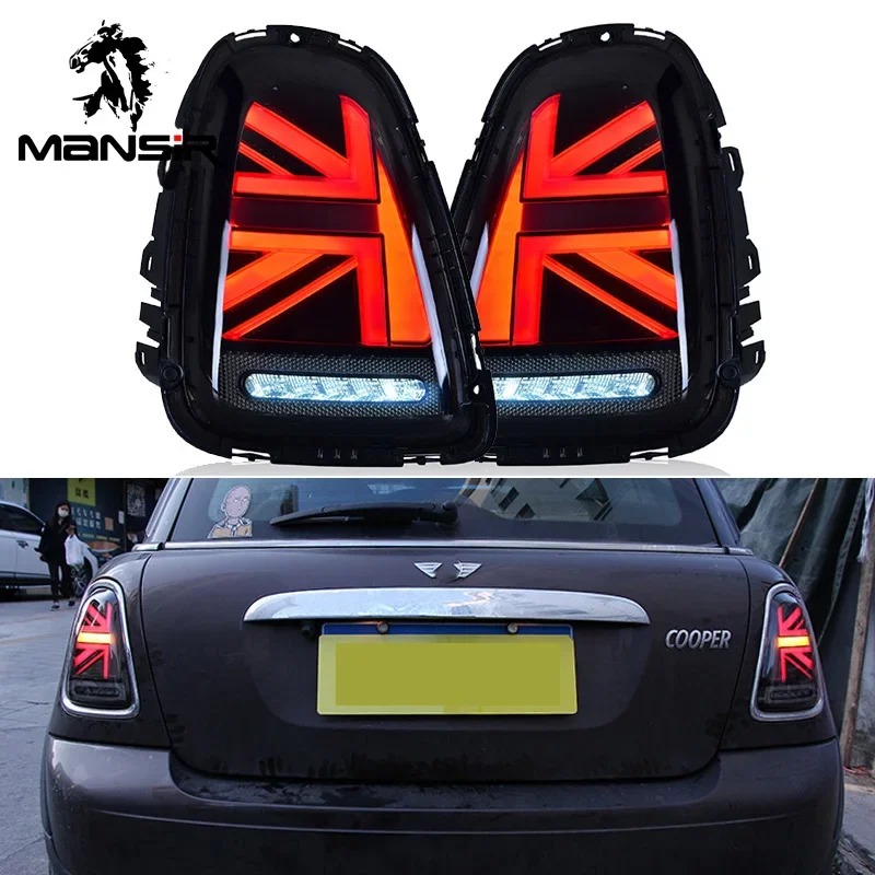 Car LED Tail Light For Mini Cooper R55 R56 R57 2007 -2012 2013  Rear Running Light Brake Reverse Lamp Turnning Signal Taillight