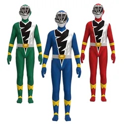 Anime Super S-Sentai K-Kyoryu Dragon Zyuranger R-Rangers Cosplay Costume Christmas Carnival Party Role Play Children Men Clothes