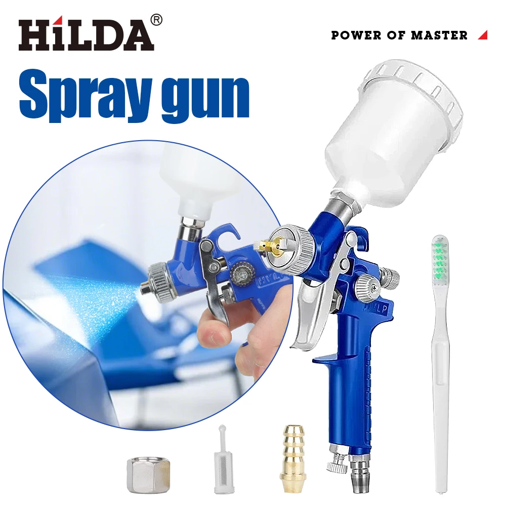 Hand betätigte H2000 Spritzpistole pneumatisches Werkzeug kleine Reparatur pistole für Automobil möbel