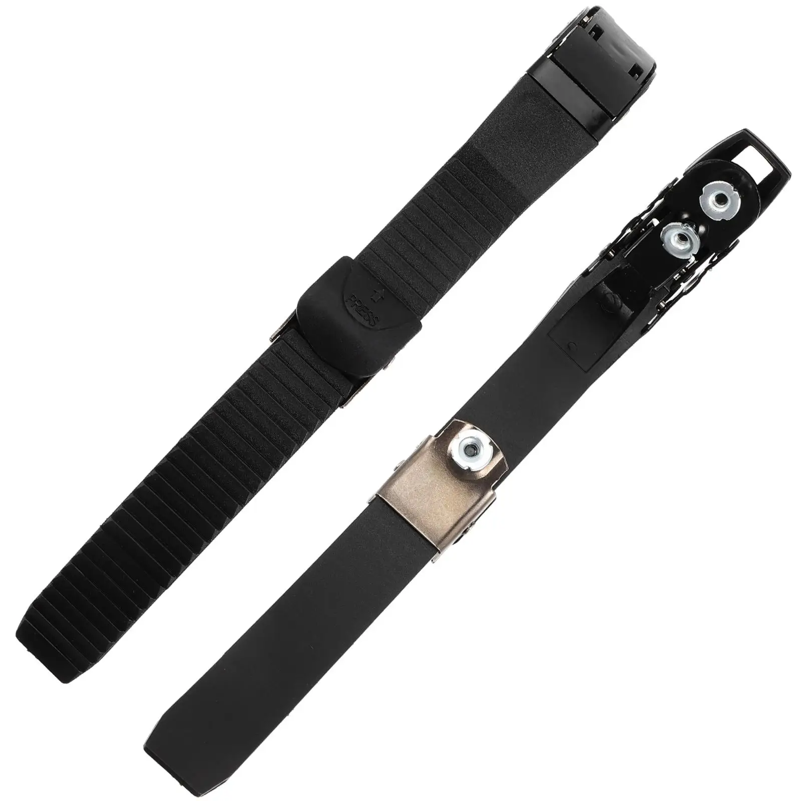 2 Pcs Ice Skate Buckle Roller Parts Accessories\ Skates Replacement Straps Pvc Child