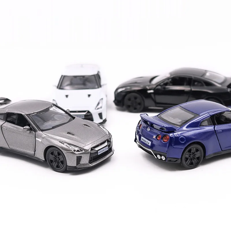 JDM GTR R35 Supercarro Para Crianças, Simulação Diecasts Requintados E Veículos De Brinquedo, RMZ City, 1:36 Modelo De Liga, 5 ", Presentes