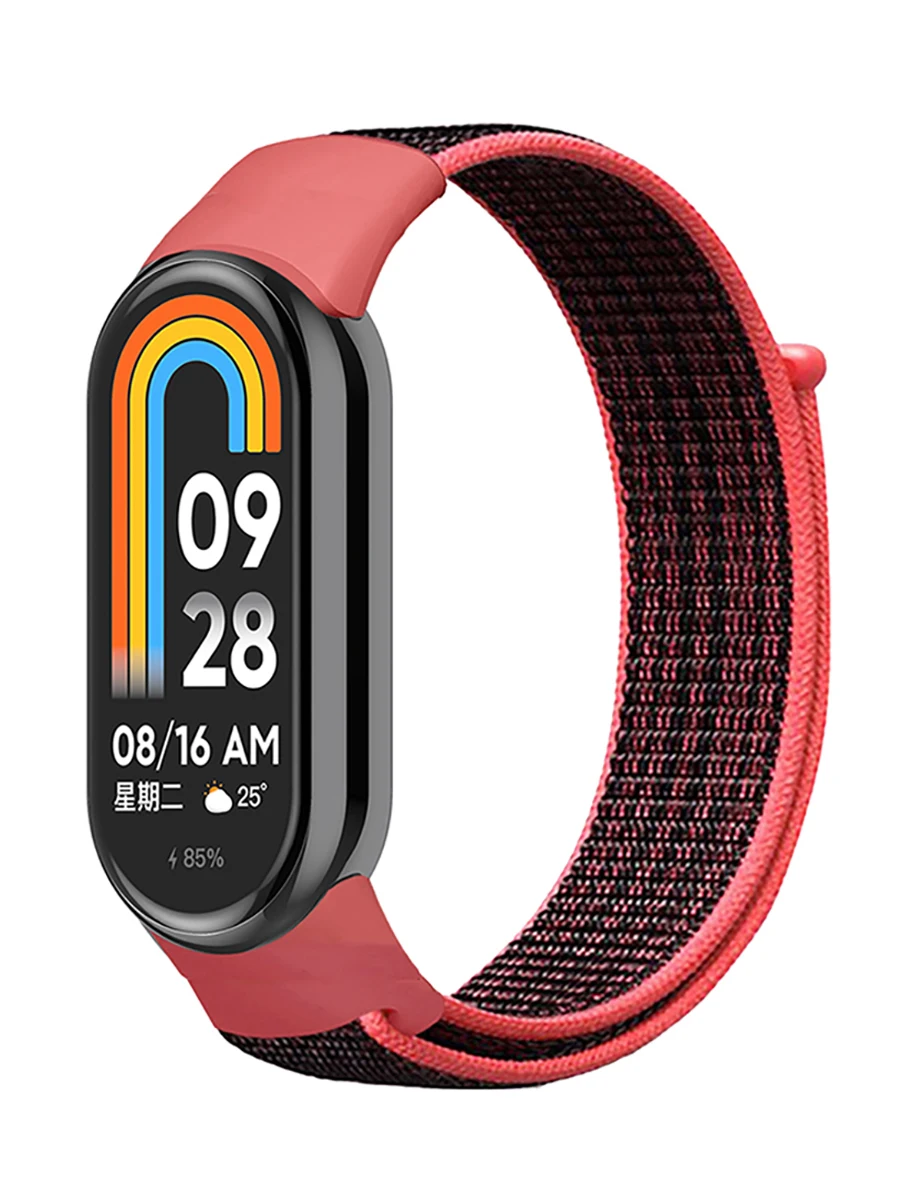 Pasek z nylonowej pętelki do Xiaomi Mi Band 11 10 9 8 SmartWatch, bransoleta na nadgarstek, zamienny pasek sportowy do Miband 8 9 10 — 2
