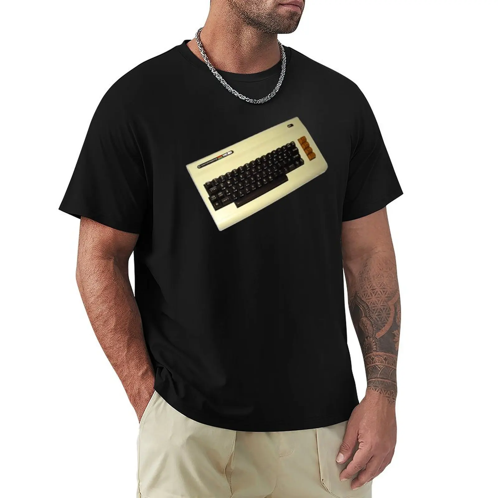 Camiseta Commodore Vic-20 con estampado gráfico informal