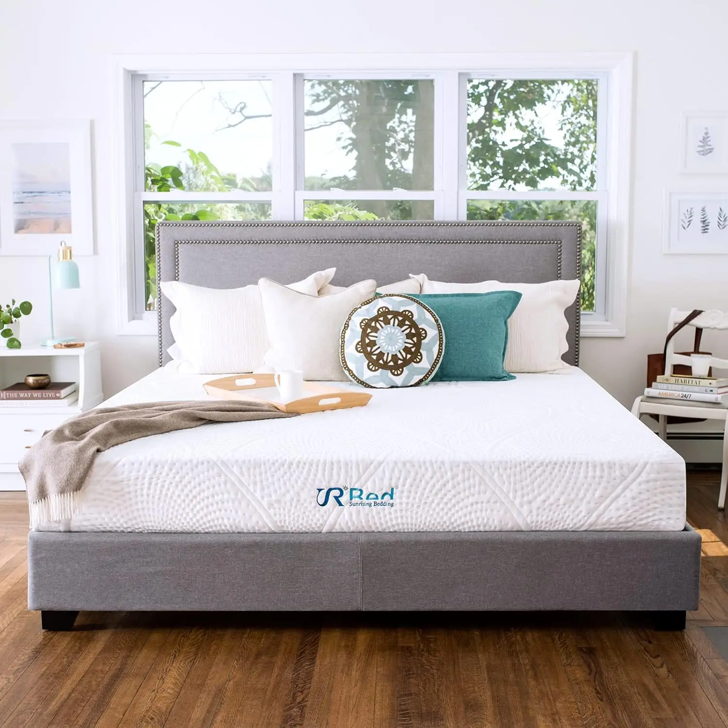 

10 inch Twin Memory Foam Mattress for Cool Sleep & Pressure Relief, Non Toxic Mattresses, No Fiberglass, CertiPUR-US Cer
