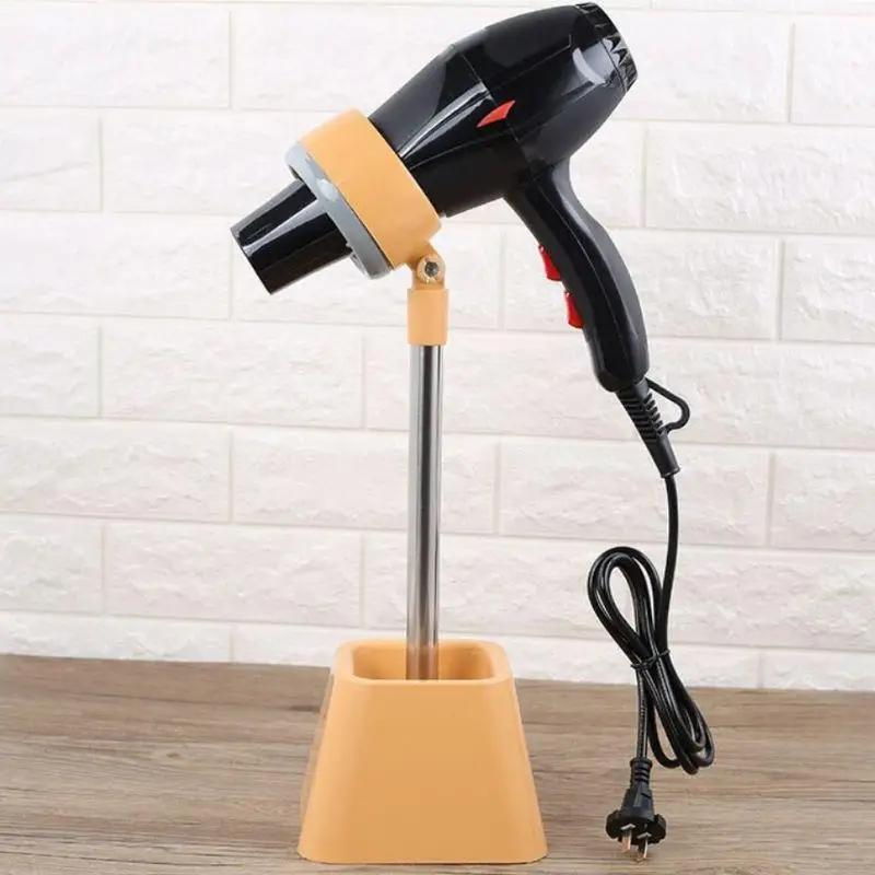 F68D Pet Hair Dryer Bracket 180 Degree Rotatable Dog for Cat Grooming Brush Holder Pets Clothes Drying Fixing Frame