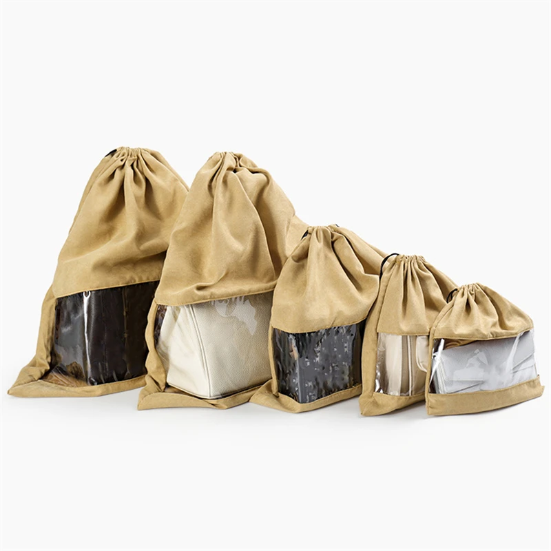 Sacs de rangement imperméables pour chaussures à cordon de serrage, sous-vêtements, voyage, Sport, sacs en Nylon, organisateur d'emballage de vêtements