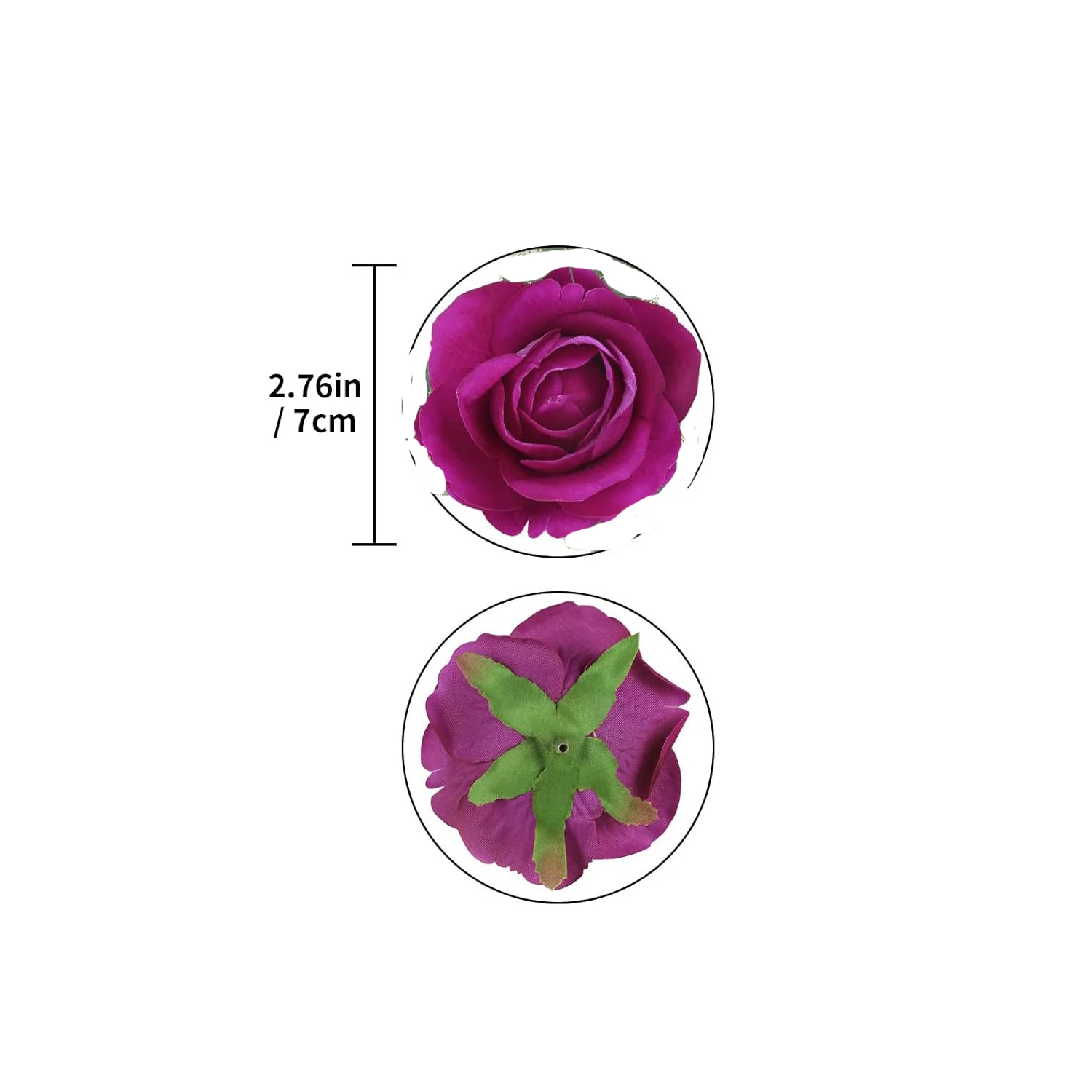 50/100 Stück Künstliche Blumen Seidenrosen für Zuhause, Großhandel, Garten, DIY-Geschenke, Süßigkeitenbox, Scrapbooking, Hochzeit, Brautstrauß – Detail 7