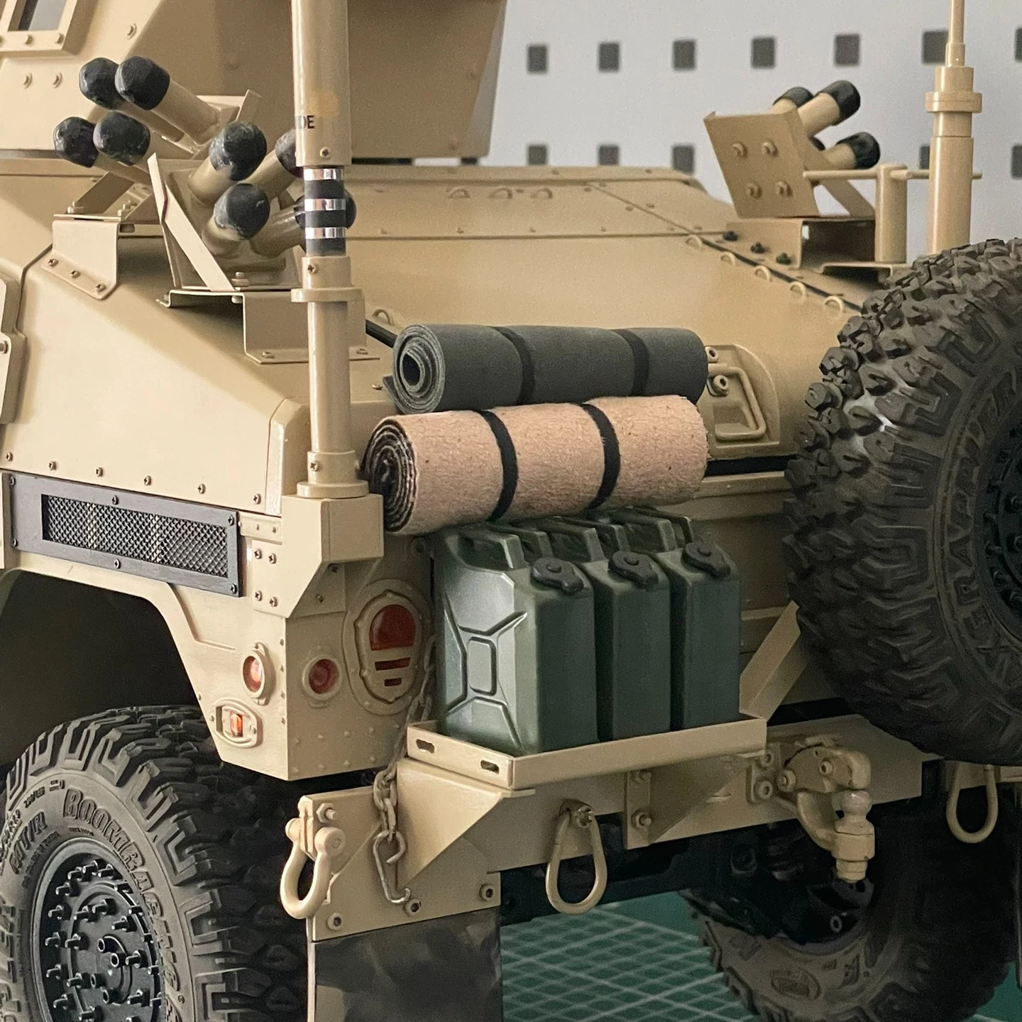 ผ้าห่มจำลองสำหรับตกแต่งรถบังคับวิทยุขนาด 1/10 รุ่น TRX4 Defender Bronco AXIAL SCX10 RC4WD D90 Chevrolet