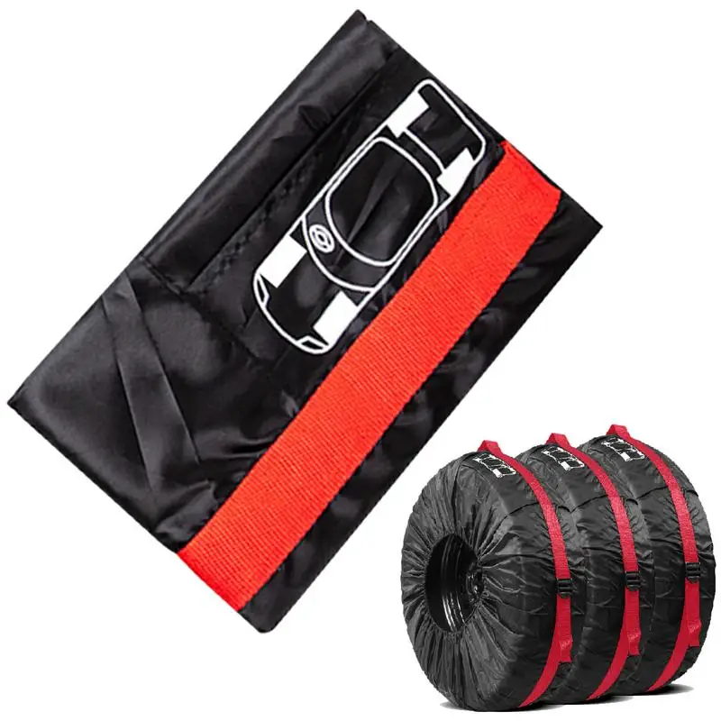 Wheel Storage Bags Waterproof Single Tire Storage Cover Tote Protective Wheel Storage Pouch Car Wheel Protector With Handle For