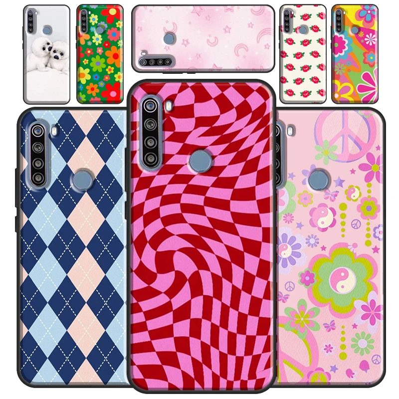 Peacr N Luv Flower Power Slumber Party Case For Redmi Note 12 10 8 9 11 Pro Cover For Redmi Note 12S 11S 10S 9S 9C 10C 12C Coque