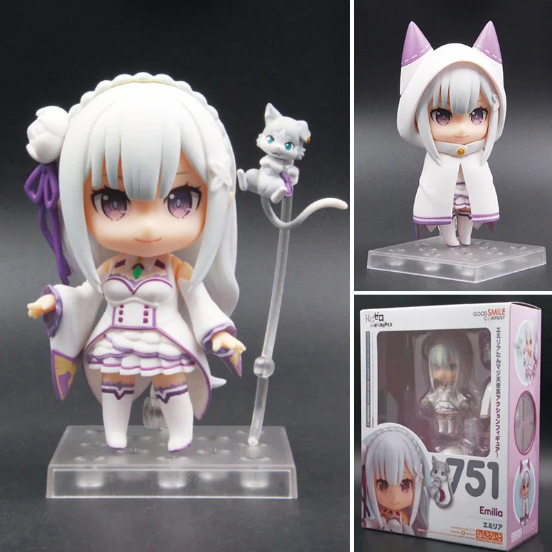 

Разная мировая жизнь с нуля, Эмилия 751. # Q версия глиняного человека, украшение модели фигурки в штучной упаковке