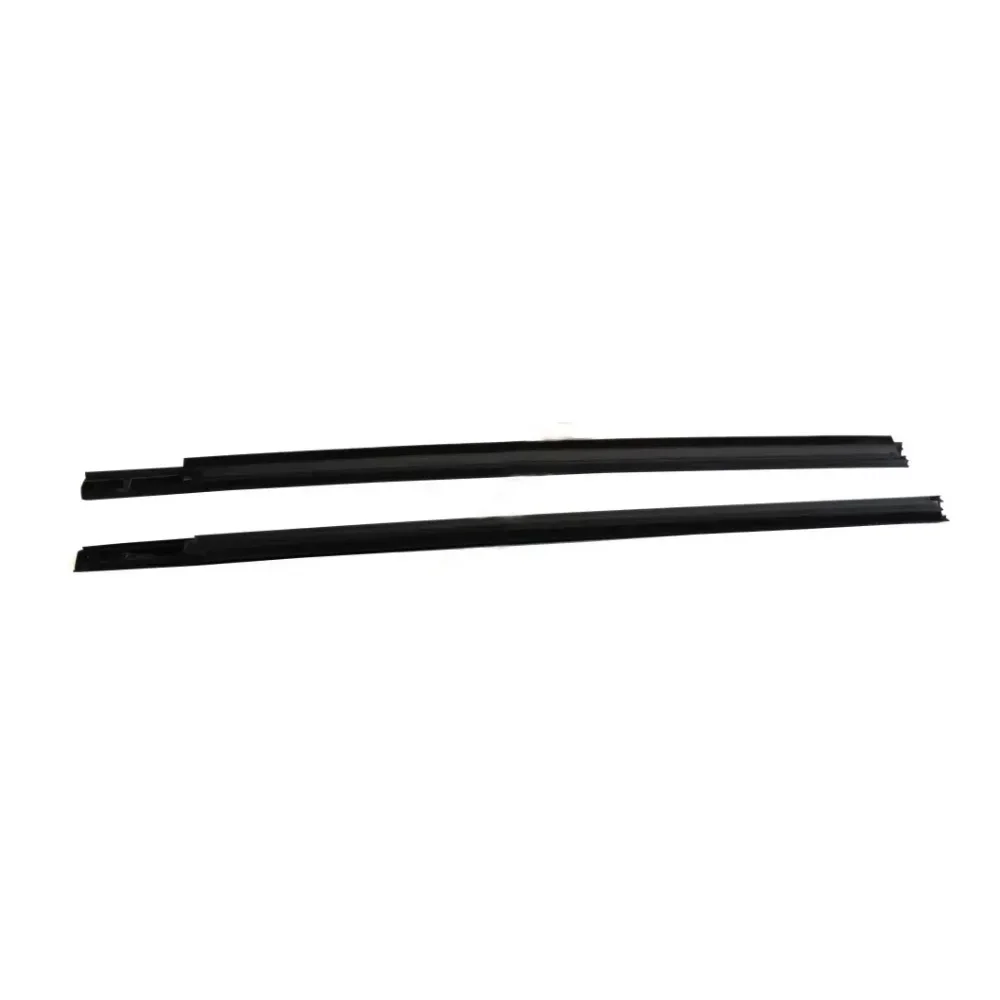 2 Pcs Set Door Window Belt Outer Weatherstrip for Toyota Tundra Regular Cab 2007- 2017 68160‑0C030 68210‑0C030