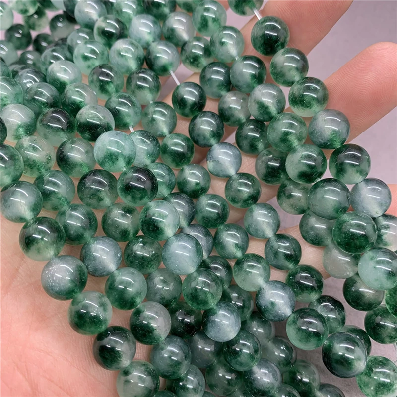 Wholesale Spacer Beads for Bracelet Making Nature Chalcedony beads Round Bead Jewelry Handmade 6/8/10mm