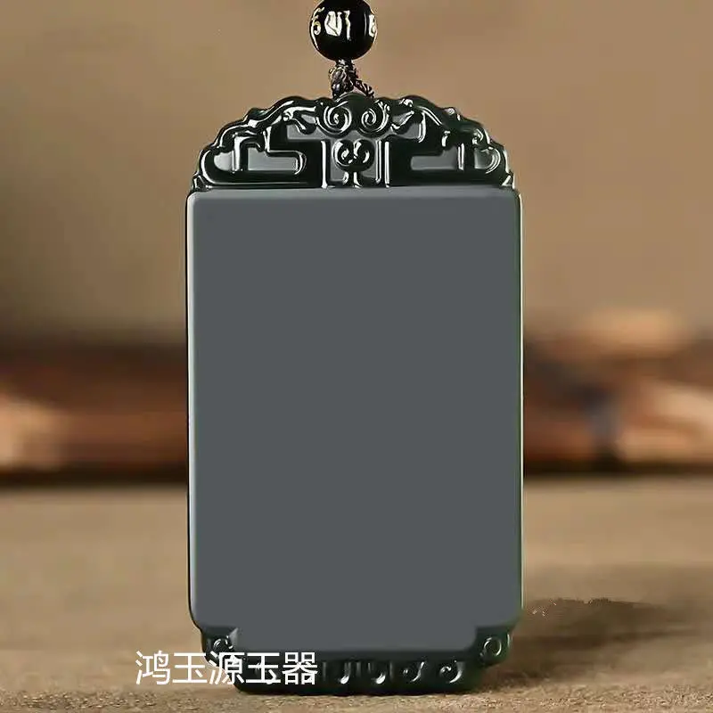 

Hetian Jade Sapphire Tower Зеленый тонкий материал Xiangyun Безопасная и звуковая карта