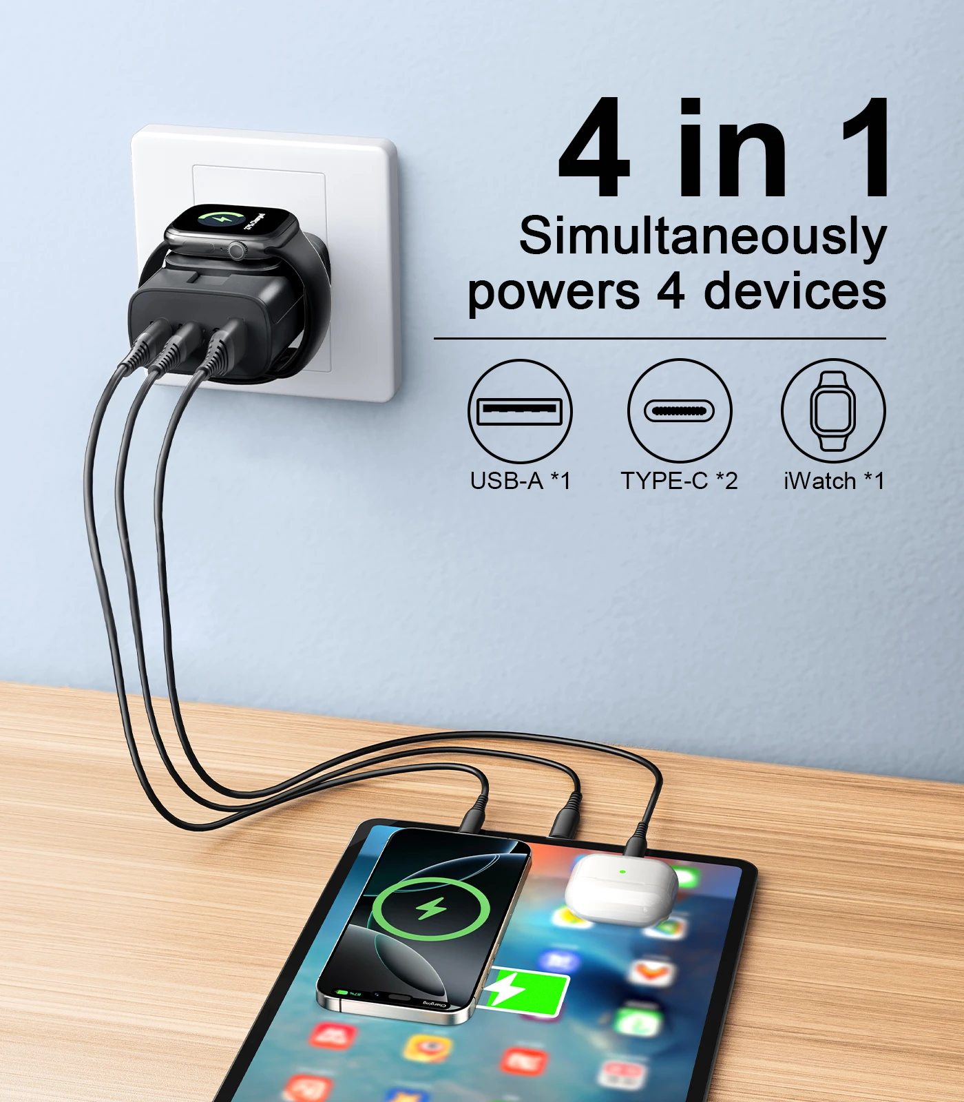Eary 40W for Apple Charging Bl - đánh giá và giá Iwatch Smartwatch