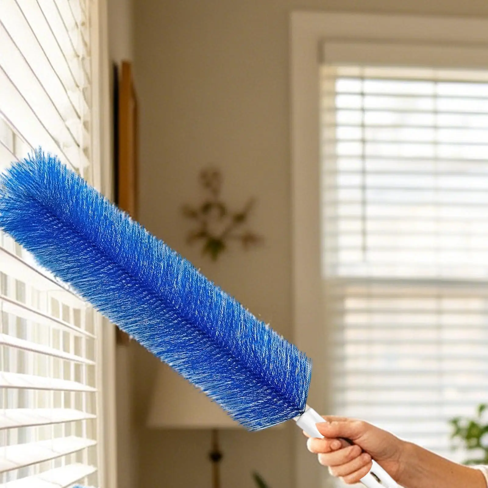 Fan Brush Bendable Microfibre Duster Household Dust Remover Cleanning Brush for Air-conditioner Furniture Shutter Car Cleaner