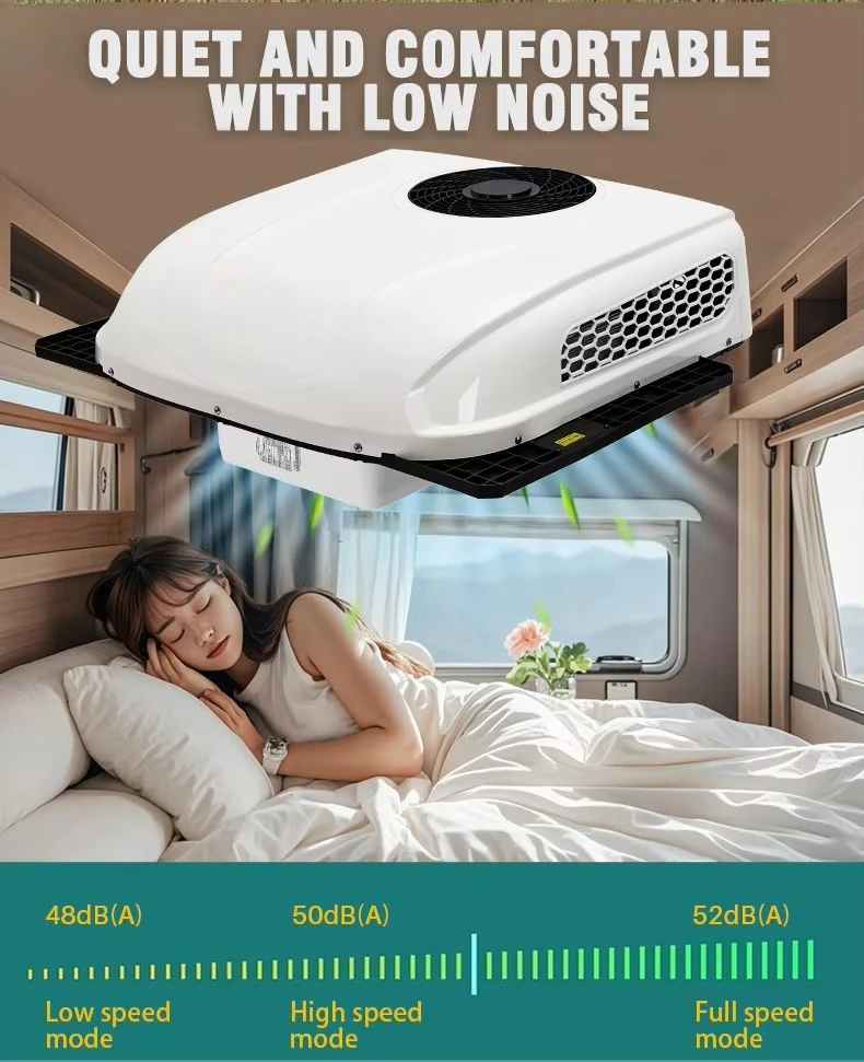 Air Conditioning System Replacement Unit Cab RV Air Conditioner for Truck Camper Van Caravan Caravan