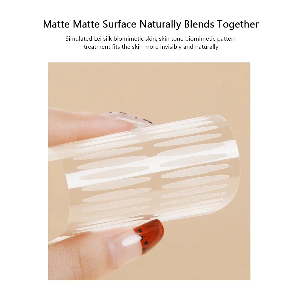 新しい長持ちする二重まぶたテープ汗に強い自然なまぶたテープ防水目に見えないテープむくみ目