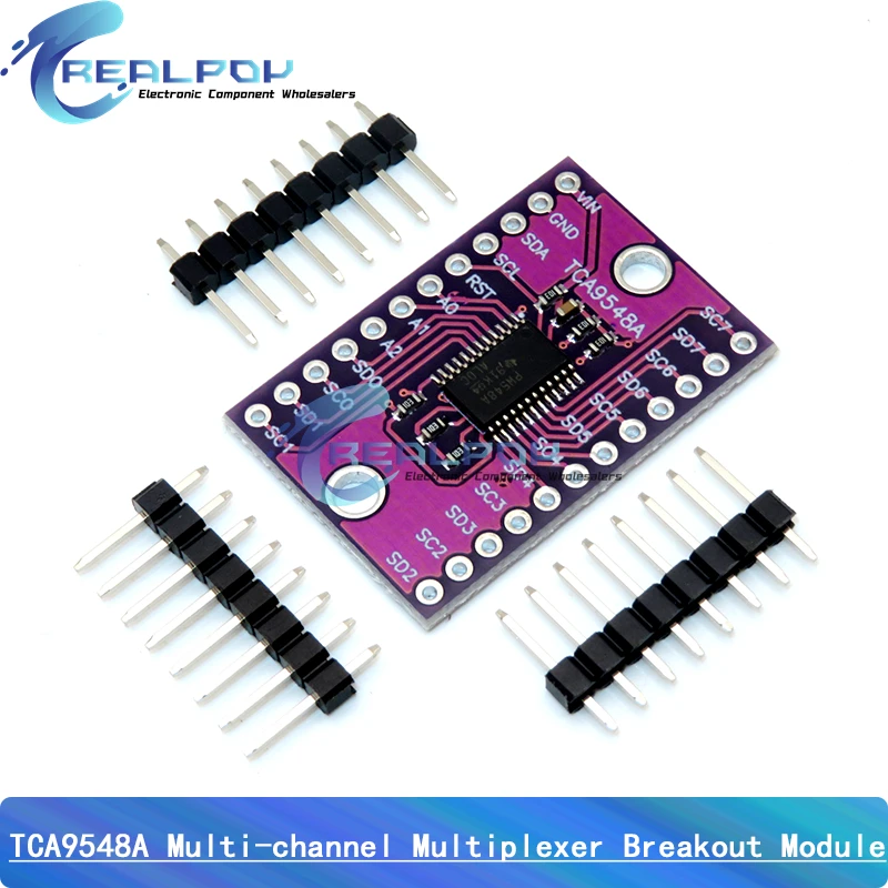 TCA9548 TCA9548A 1 To 8 I2C 8-channel IIC Multi-channel Multiplexer Breakout Module for Arduino Development Expansion Board