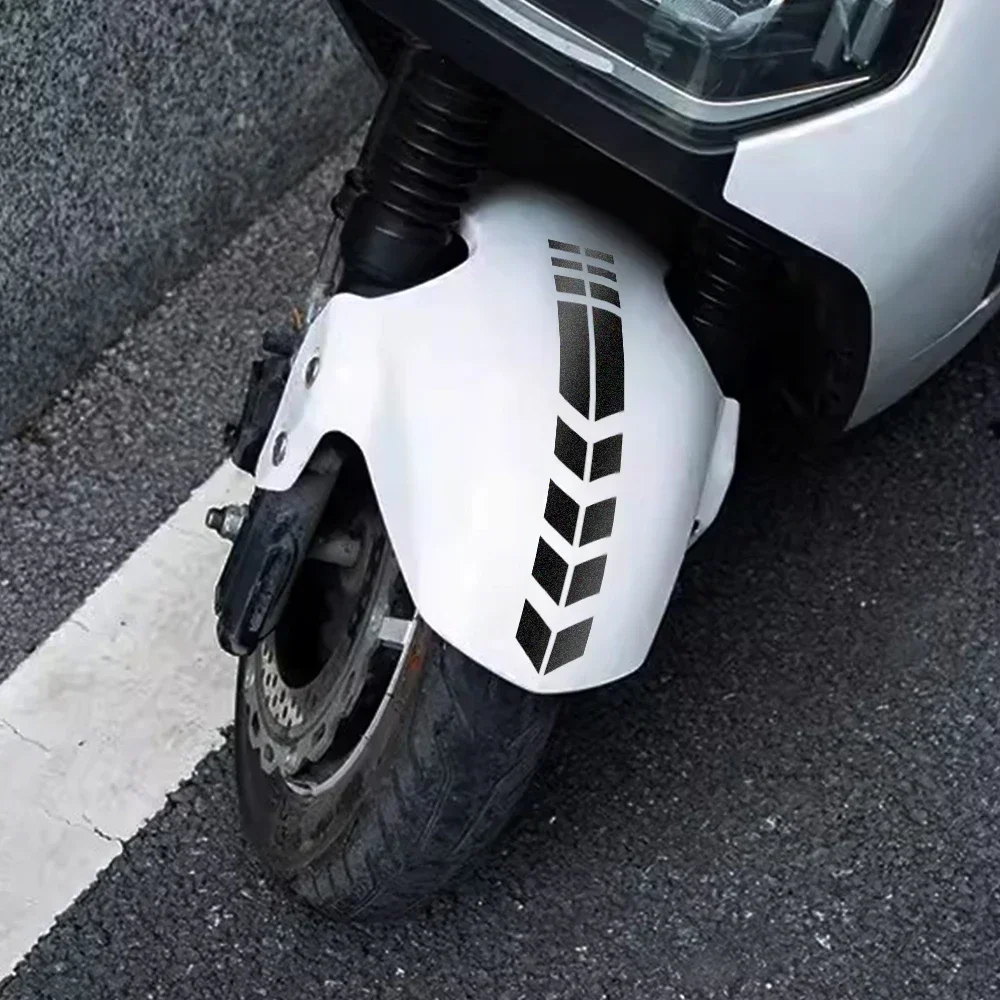 

Наклейки на крылья мотоцикла, светоотражающие предупреждающие наклейки для безопасности транспортных средств, декоративные наклейки для автомобиля, водонепроницаемые персонализированные наклейки для мотоциклов