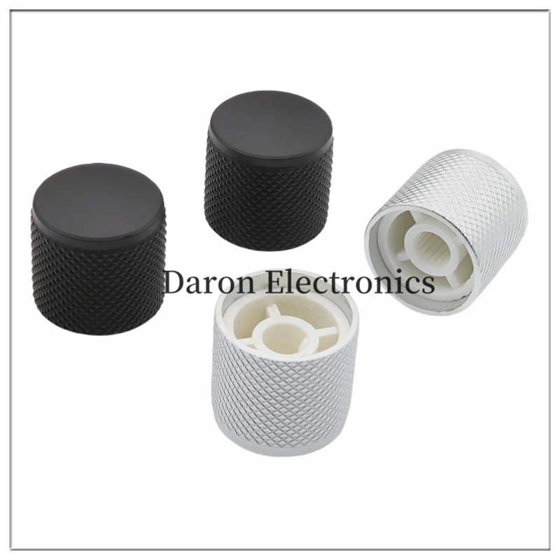 Aluminum alloy knob 19*18 sandblasted process speaker/speaker rotating adjustment cap toothed hole /D hole 6mm