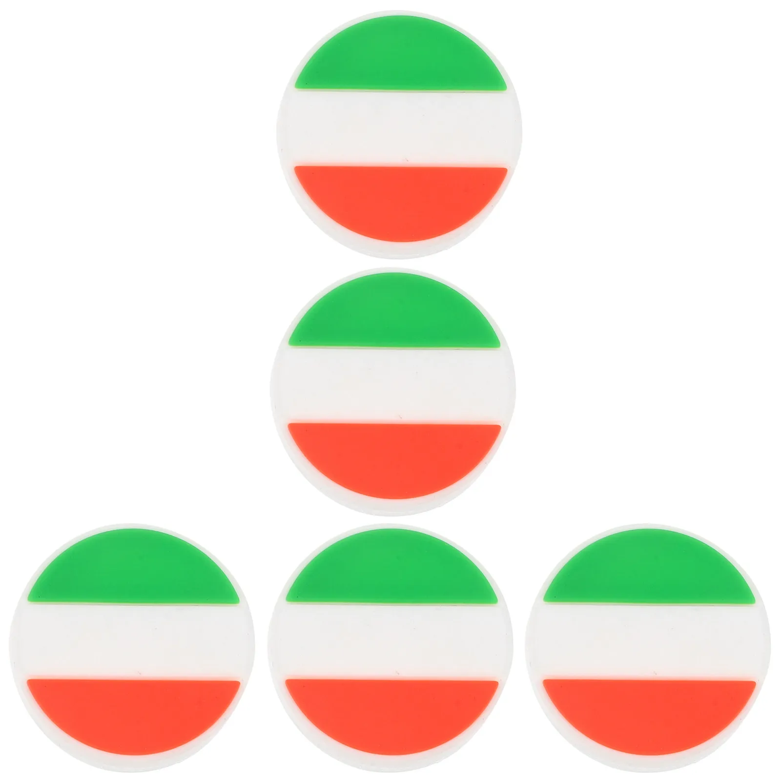 

5Pcs Tennis Dampener Vibration Reducers Lightweight Easy Install Decorative Gifts for Players and Enthusiasts Tennis Dampener