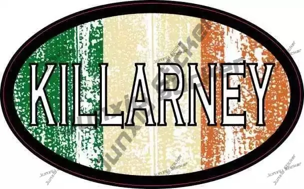 

Celtic Cross Irish Car Sticker Ireland Killarney Galway Ulster City Stamp Decal Irish Pride Celtic Cross Saint Patricks Day