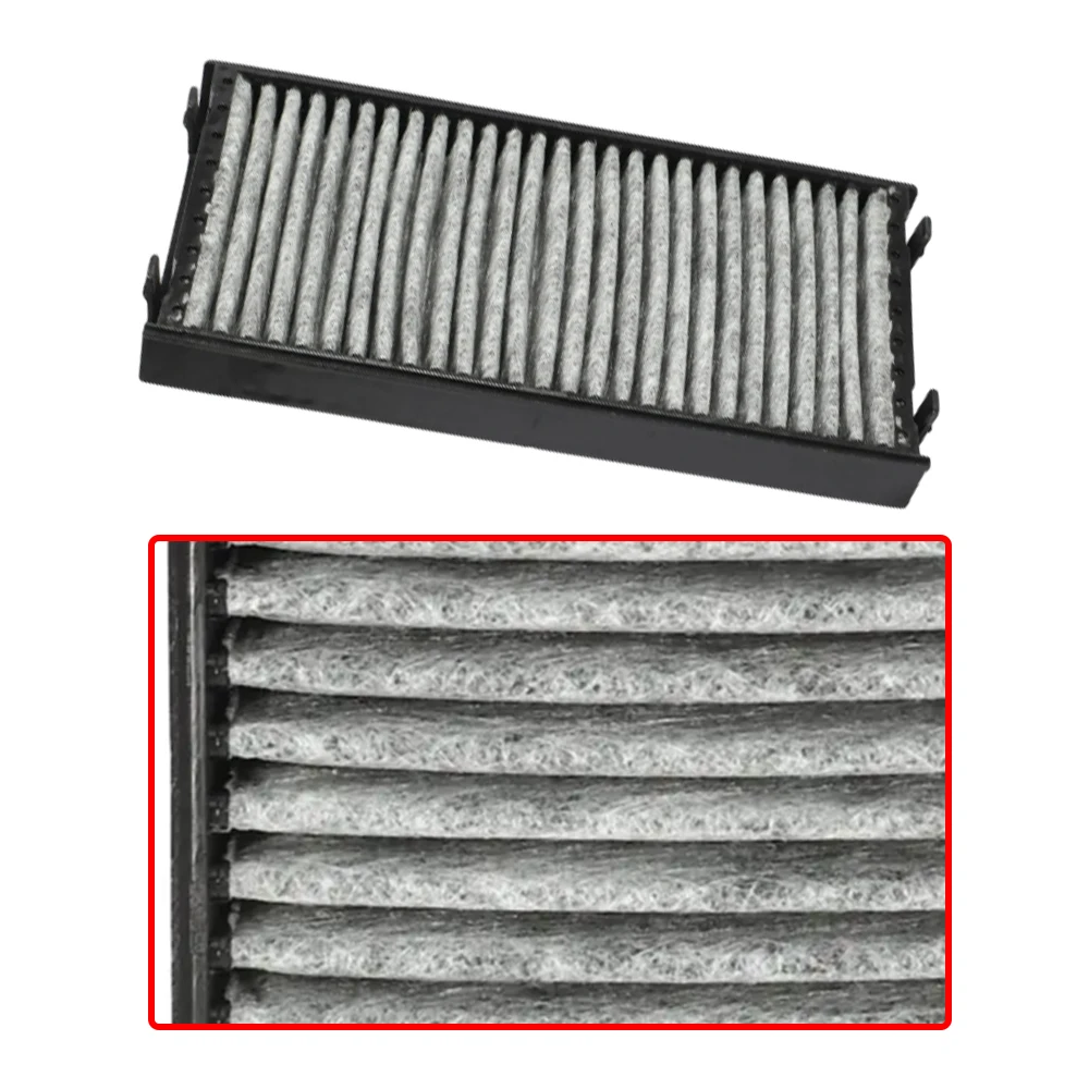 2pcs Car External Cabin Air Filter Element Fit For BMW E70 X5 X6 (E71, E72) 2006 2007 2008 2009 2010 2011 2012 2013 64316945586