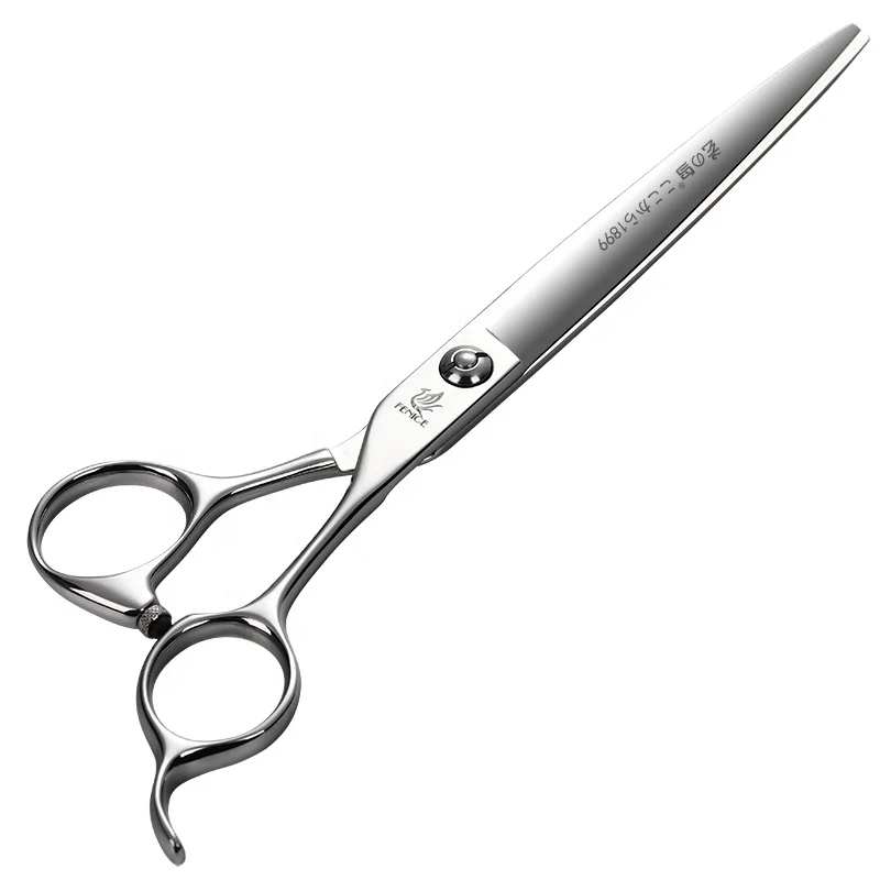 

Fenice Hot Sales High Quality Fashion 7/7.5 Inch Pet Dog Hair Cutting Straight Scissors Pet Cleaning Grooming Products
