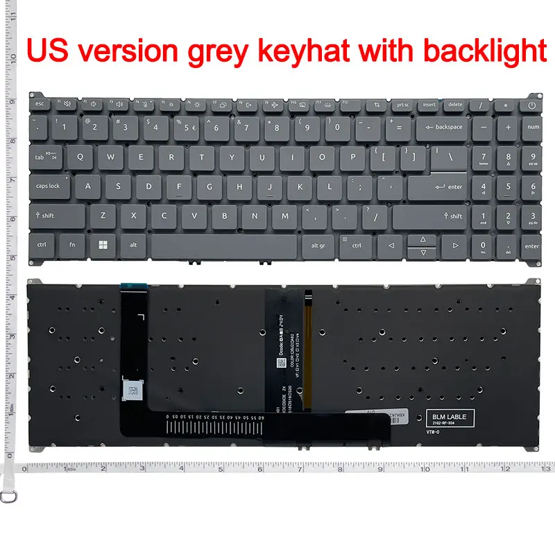 NEW US Laptop Keyboard For Acer Aspire 3 A315-59G A315-24P A315-24T Aspire 5 A515-57G A515-47 A515-55 A515-56