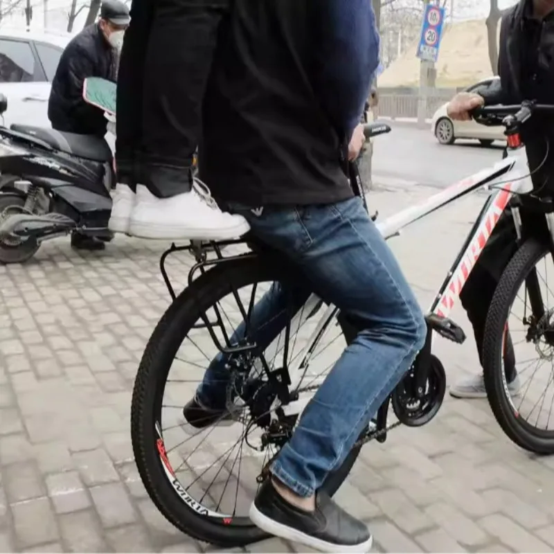 For Dahon Folding Bike Rear Rack  Aluminum Alloy Sturdy Disc Brake Carry Person Bicycle Luggage Carrier Bicycle Accessories