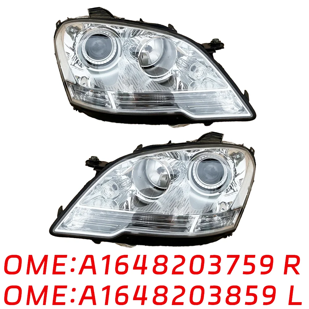 

Подходит для Mercedes Benz W164 ML350 ML500 фары прожектор A1648203759 A1648203859 A1648209561 A1648209661 автозапчасти