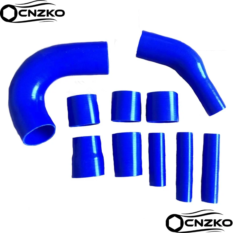 For Mitsubishi Lancer 2008-2011 EVO X 10Vers Silicone Intercooler Hose Pipe Kit 2009 2010