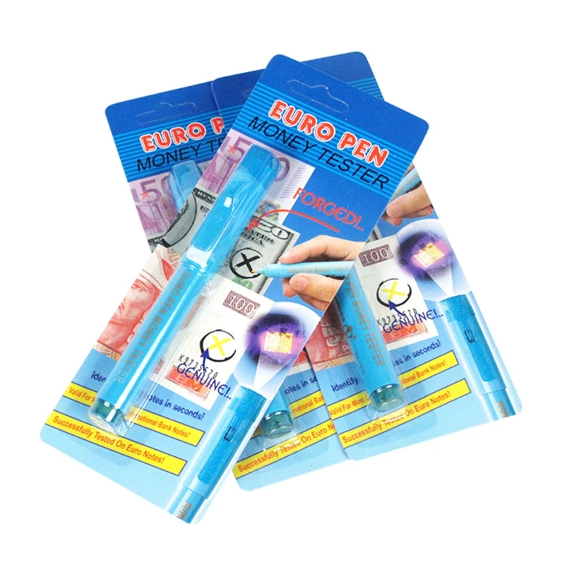 Fake Marker Pen Detector UV Light False Currency Pen for Money Loss Prevention Dropship
