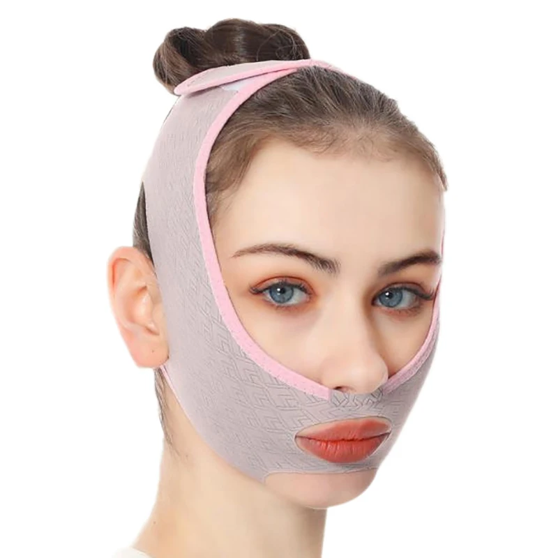 Face Lift V Shaper Mask Facial Slimming BANDAGE Chin Cheek Lift UP เข็มขัดต่อต้านริ้วรอยความงามคอบาง Lift Face Care เครื่องมือ