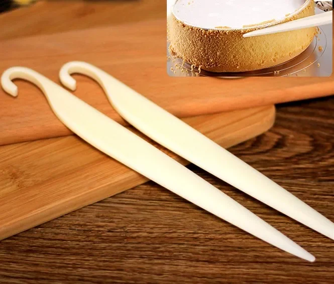 

PP Plastic Cake Slicer Cutter Tongs Cake Server Desserts Pastry Bread Pizza Devider Pie Knife Cake Lifter Tool LB 119