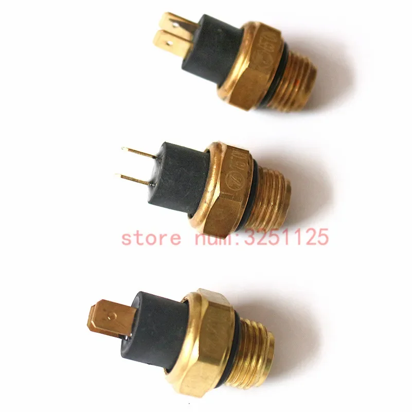 newest M16 Radiator Thermal Fan Switch Thermostat For 250cc Water Cooled ATV Quad Scooter Motorcycle Parts