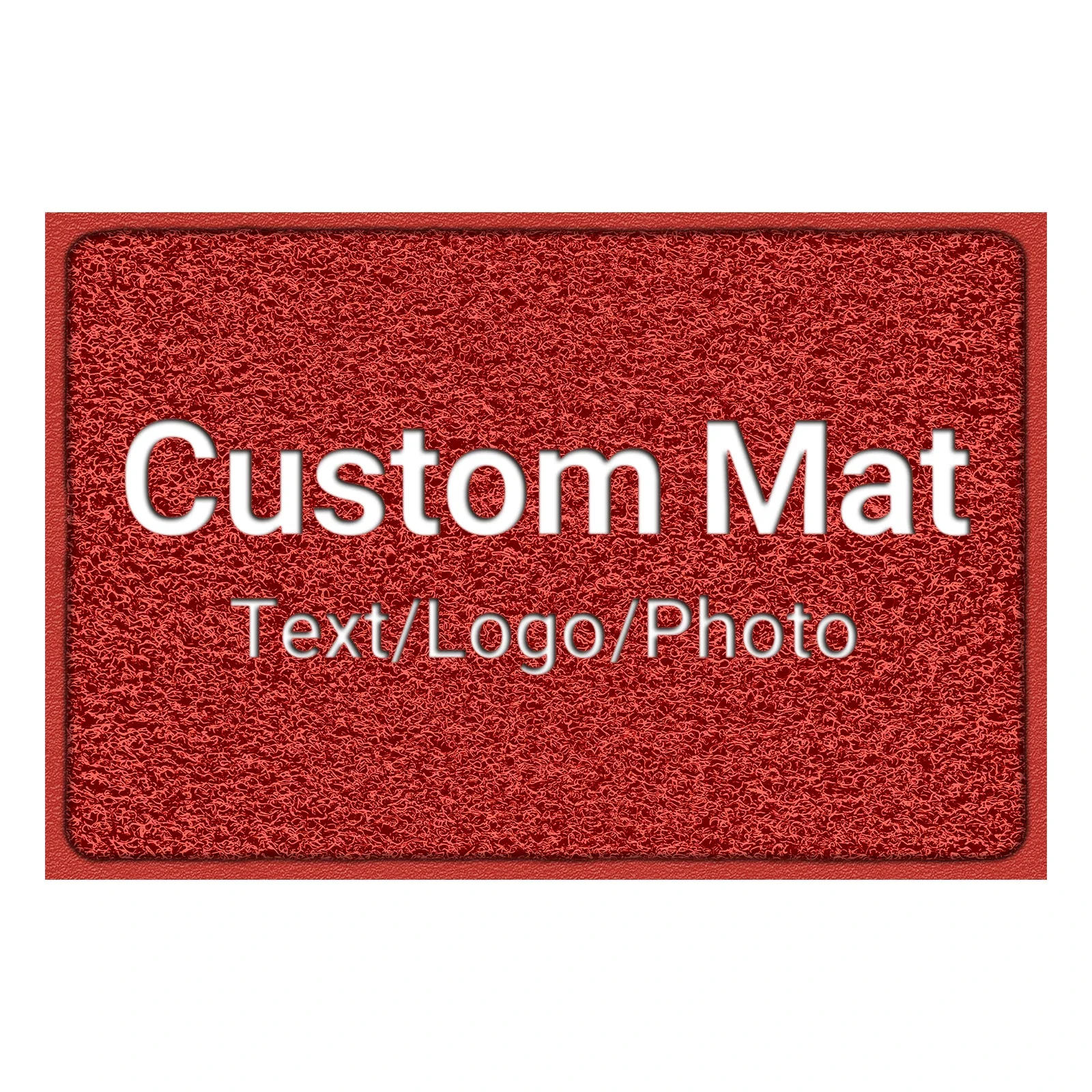 Aangepaste voetmat Gepersonaliseerde zakelijke mat Tapijt Ingang Deurmat Binnen Buiten Antisliptapijt Maatwerk Branding Logo Matten