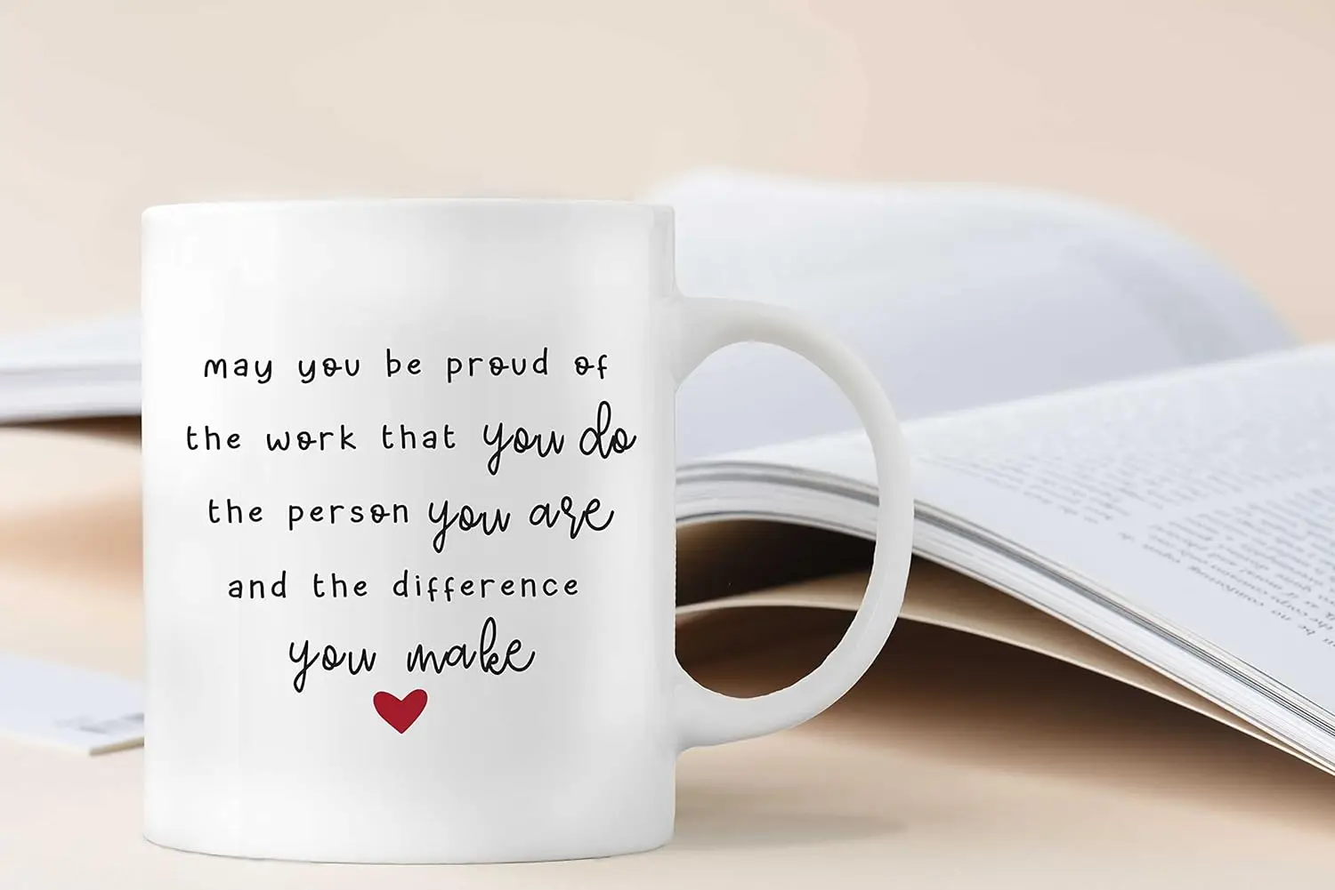 Inspirational Quote May You be Proud of the Work That You Do Coffee Mugs Mug,Coworker Retirement Goodbye Farewell Gifts,Office A