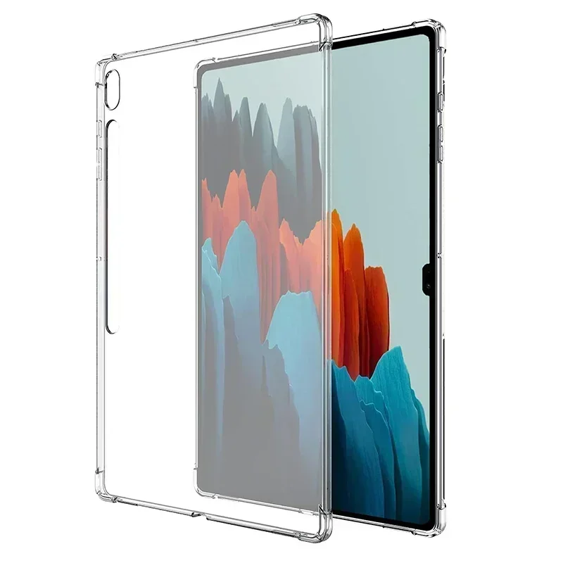 حافظة لينة من البولي يورثين الحراري لعلامة تبويب غالاكسي ، S9 ، S8 ، S7 ، 11 بوصة ، FE Plus ، Funda Coque ، S8 ، S9 ، Ultra ، Tablet ،