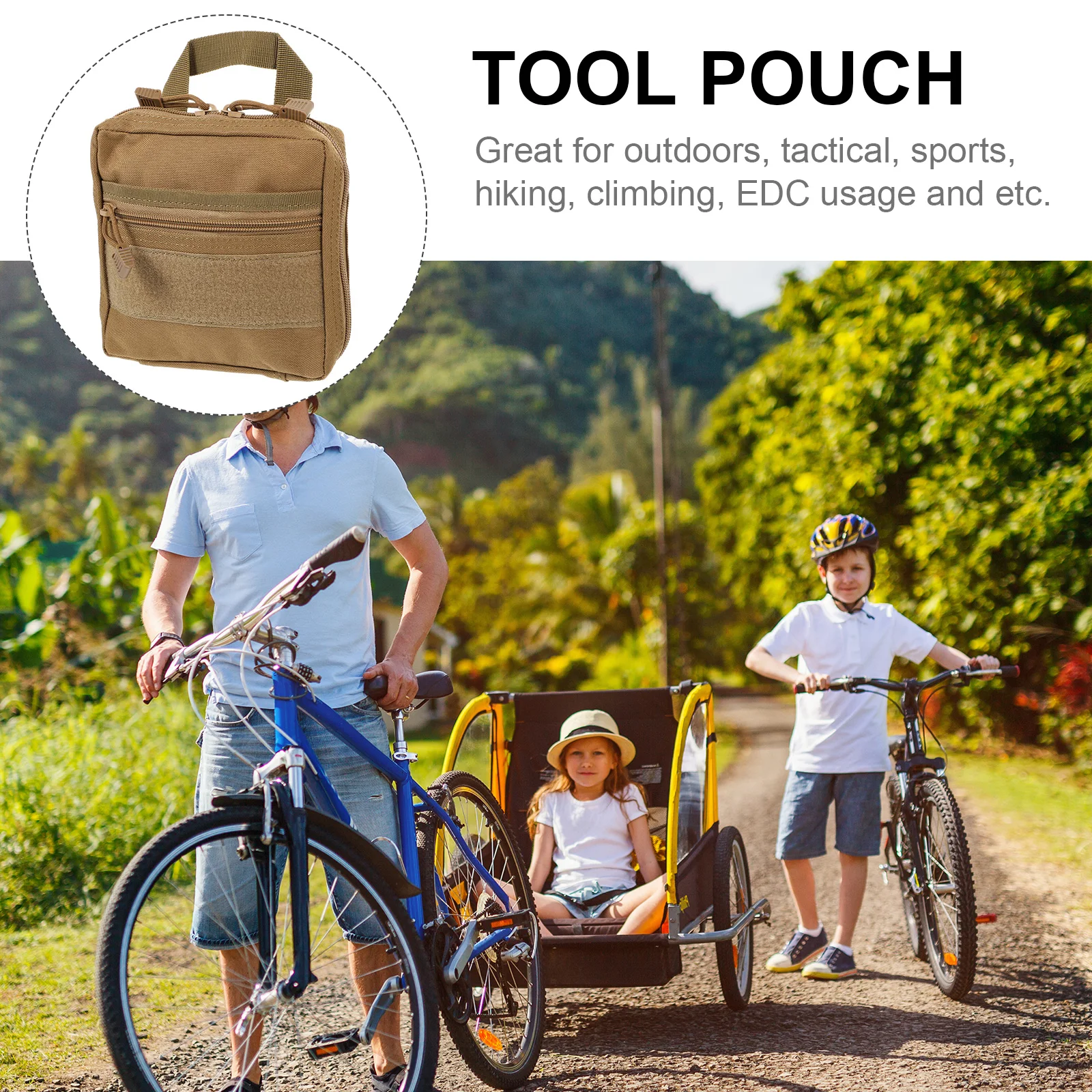 

Multifunctional Toolkit Organizer Bag Pocket Small Utility Kits Organiser Pouch Outdoor Camping Pouches
