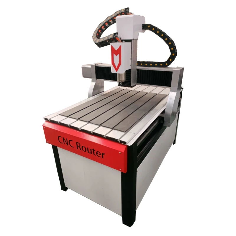 New Type 3D Wood CNC Router 6090 4 Axis Mini CNC Milling Engraving Machine 9060 for Metal