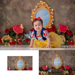 Wonderland Fairy Forest Backdrops Kids Baby Birthday Cake Smash Photocall Girl Photo Backgrounds