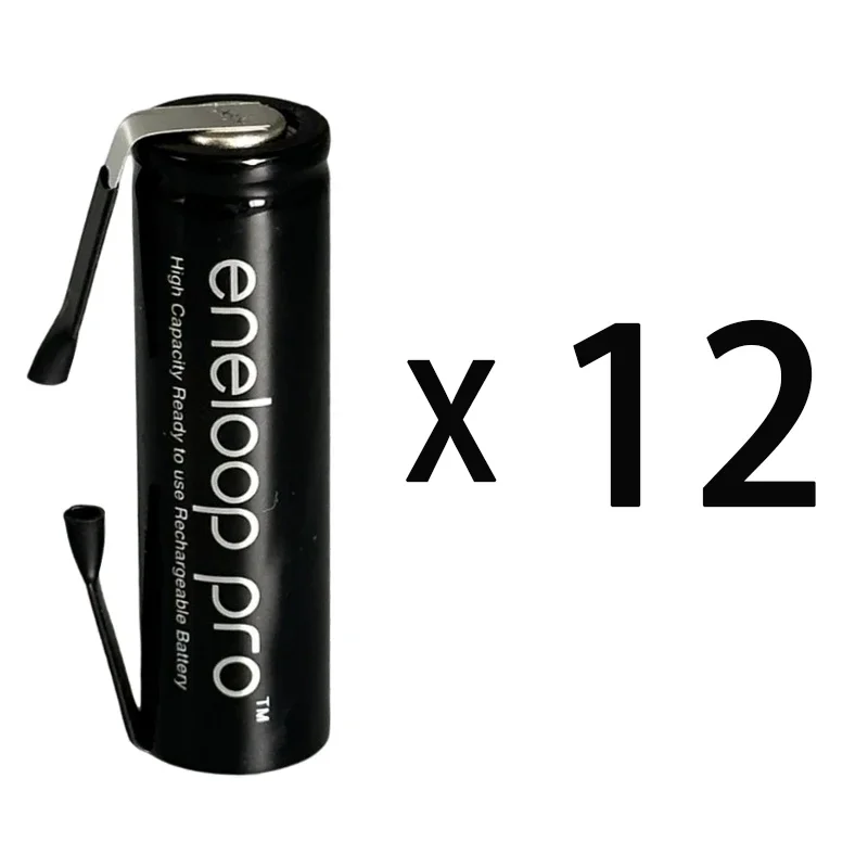 Panasonic AA 1.2V 2550mAh Oplaadbare Batterij Ni Mh Batterij Groene Shell Philips Elektrisch Scheerapparaat Tandenborstel Met Lasschoen
