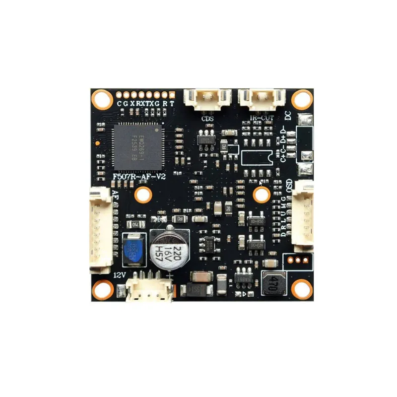 DIY UTC  Function Starlight 2mp AHD TVI CVI CVBS 4 in 1  IMX662+FH8550   WDR Camera Module  Support OSD Cable Control