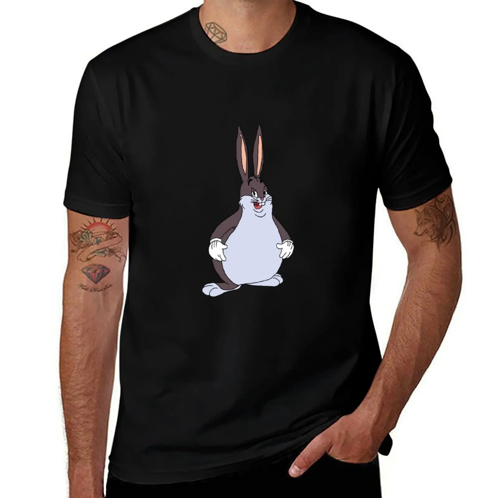 

Футболка BIG CHUNGUS, забавные футболки, темные юмористические футболки для мужчин, футболки с рисунком, футболка