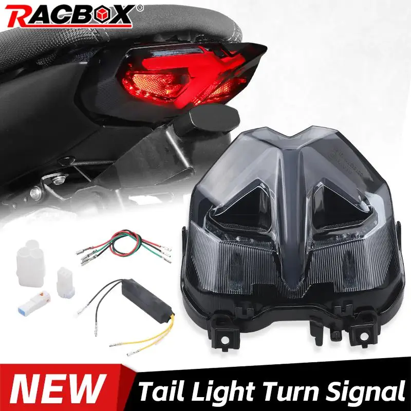 

LED Tail Turn Light Motorcycle 12V For Yamaha MT-10 SP 2022 MT-09 SP 2021 2022 Rear Brake Indicator Left Right Direction Lamp