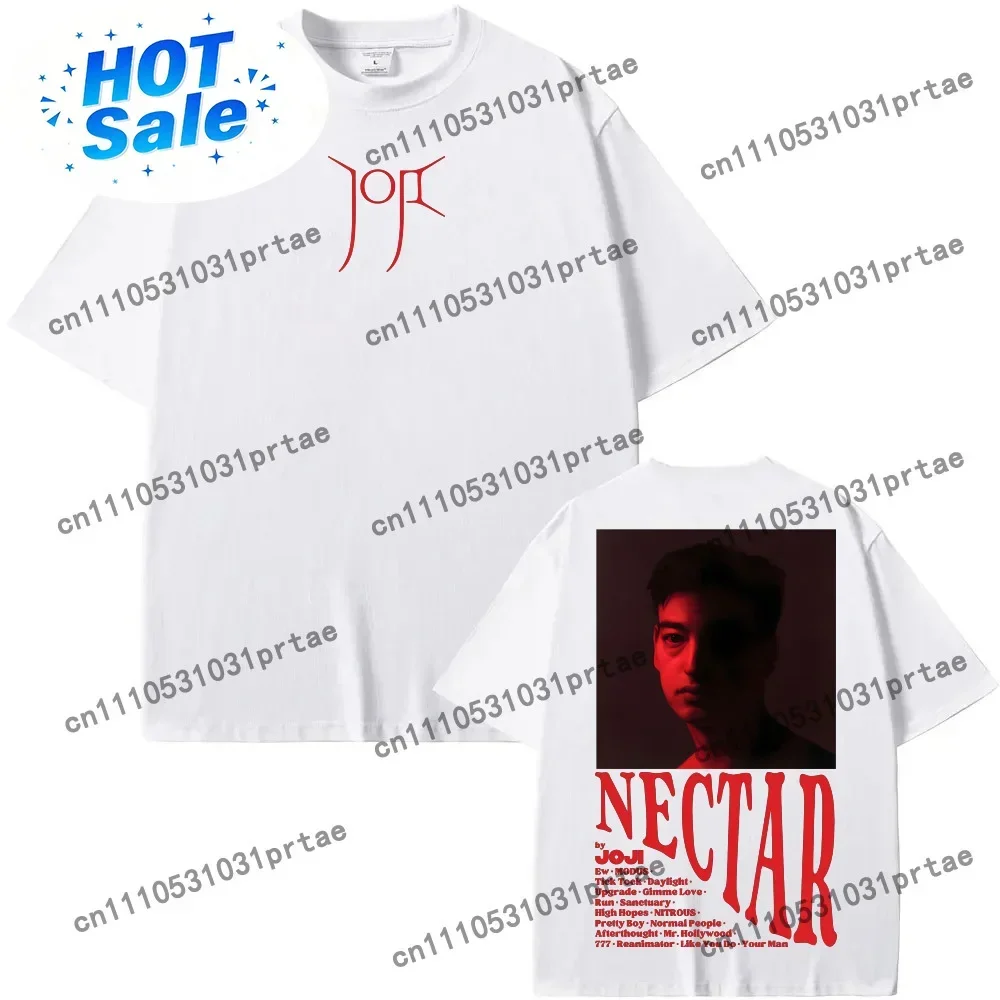 Joji TEE Same As Official Website 100% High Quality Comfortable Tee-shirt Summer O-neck Graphic Printing FemaleMale Tees black