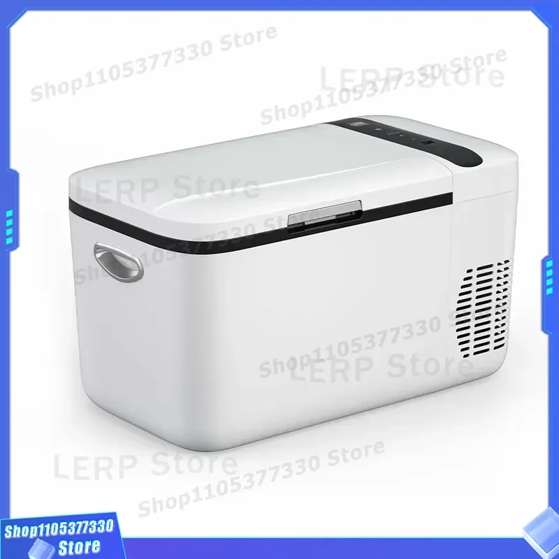 22L Portable Car Refrigerator Compressor Cooler Freezer 12V 24V 220V APP Control LED Display Compact Plastic Design for
